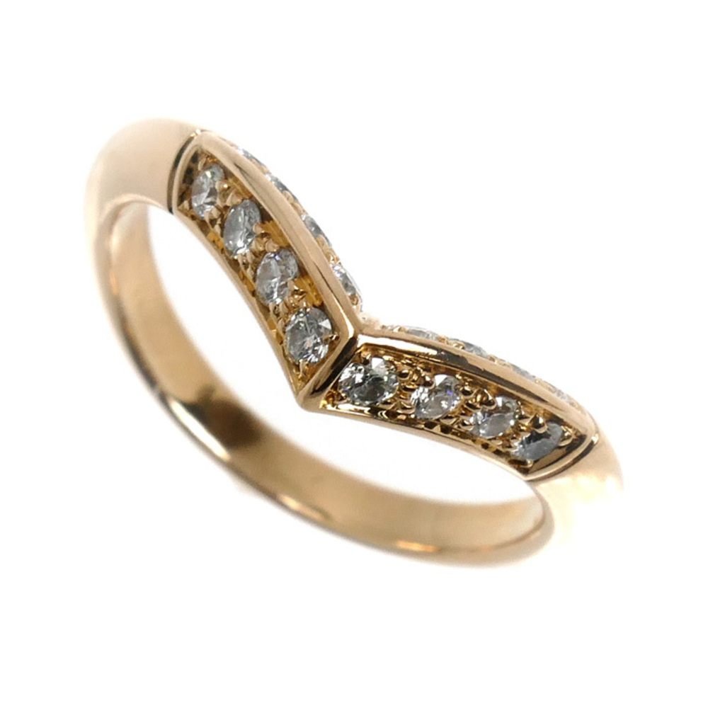 LOUIS VUITTON 18k Gold Diamond Ring